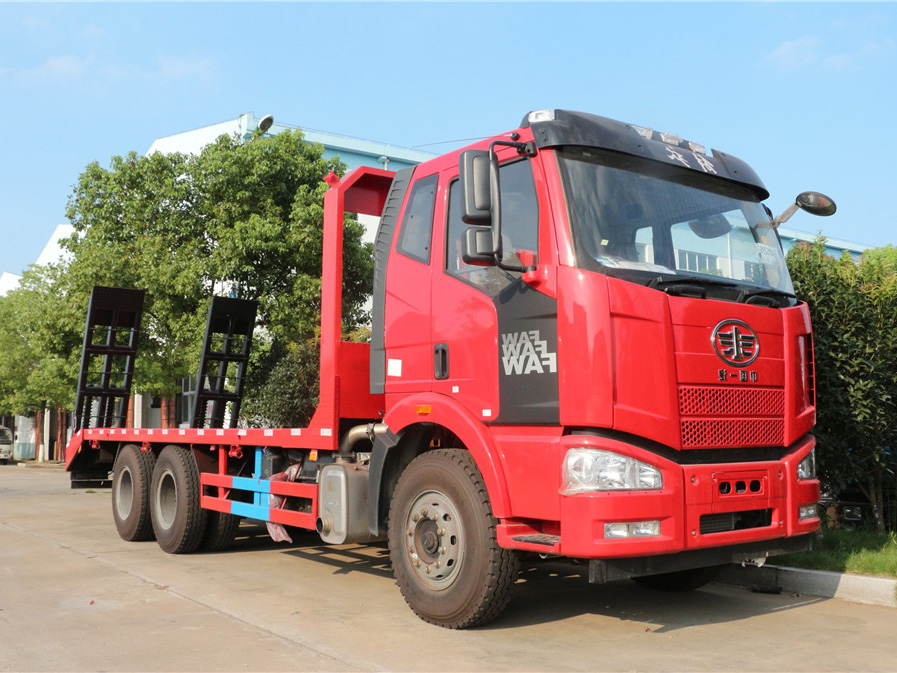 解放后八輪CLW5251TPBC5平板運(yùn)輸車(chē)